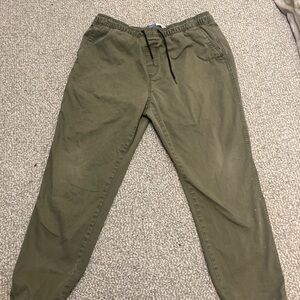Old Navy Men's Olive Joggers